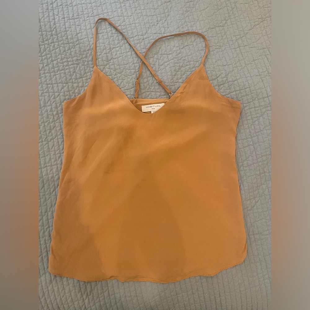 Habitual Ella Silk Split Back Camisole Top